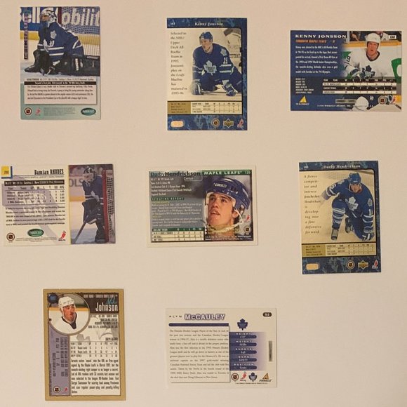 Toronto Maple Leafs - Lot of 26 Vintage NHL Hockey Cards 1990s - Picture 5 of 7
